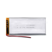 3.7V 850mAh Lithium Polymer Battery/Lipo Battery Pack with Size 80*35*27mm